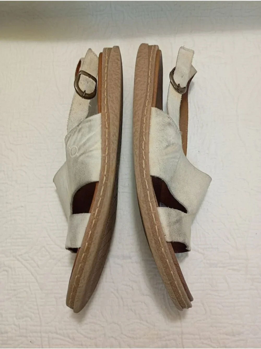 Born Leather Upper Sandals Mens Size 10/42 Sumer